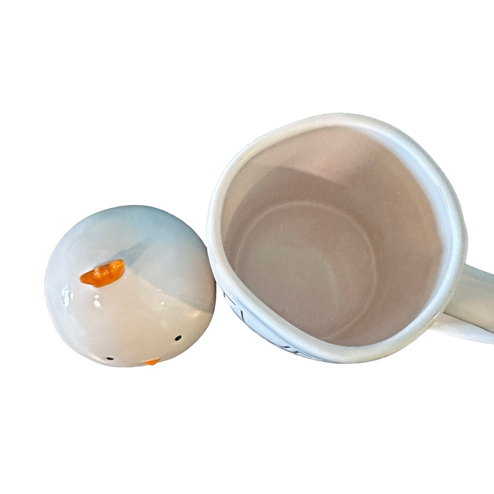 RAE DUNN “TWEET HEART” MUG WITH REMOVABLE CHICK TOPPER - Picture 6 of 9